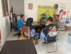 Pantau Situasi Kamtibmas, Bhabinkamtibmas Bersama Kanit Samapta Polsek Sukahaji Lakukan Sambang Desa Binaan
