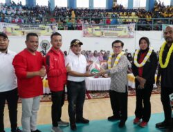 Kemenpora Dukung Turnamen Bola Voli Antar SMA/SMK di Kabupaten Pelalawan Sebagai Implementasi DBON