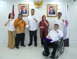 Terima KND RI, Menpora Dito Dukung Kegiatan Kepemudaan dan Keolahrgaan Bagi Penyandang Disabilitas