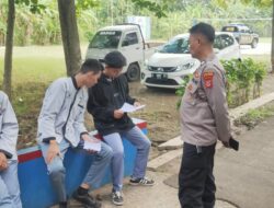 Antisipasi Konvoi Pelajar, Polisi di Jatitujuh Patroli di Wilayah Hukumnya