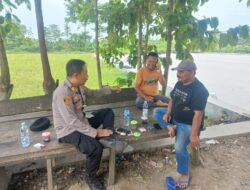 Ciptakan Kamtibmas Kondusif, Kapolsek Jatitujuh Gelar Giat Ngobrol Mas