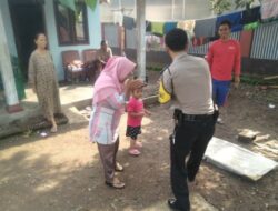 Bhabinkamtibmas : Tetap Semangat dan Bersyukur Karna Masih Diberikan Kesehatan Untuk Bisa Bersilaturrahmi Dengan Warga Binaan