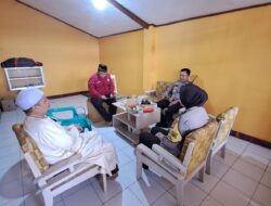 Patepang Sono Sareng Ulama, Kapolsek Panyingkiran Kunjungi Ponpes Bani Sulaiman Al – Anwariyyah