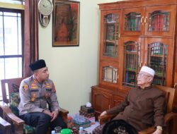 Patepang Sono Sareng Ulama, Kapolres Majalengka Silaturrahmi Dengan Ketua MUI Kabupaten Majalengka
