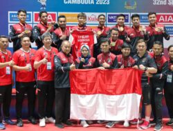 Tim Bulu Tangkis Regu Putra Sumbangkan Medali Emas di SEA Games 2023 Kamboja