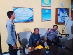 Ngobrol Mas Malam Hari, Personil Polsek Cikijing Laksanakan Sambang Ke Desa Sindang