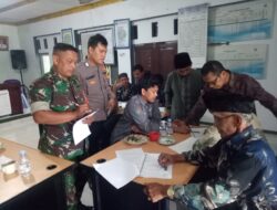 Giat Bhatramas, Bhabinkamtibmas Polsek Cikijing Monitoring Pelaksanaan FKP Pendataan Awal Regsosek 2023