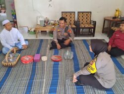 Patepang Sono Sareng Ulama, Kapolsek Panyingkiran Sambangi Tokoh Agama