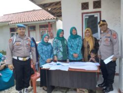 Bhatramas, Peduli Kesehatan Ibu Hamil Dan Balita, Kapolsek Cikijing Monitoring Posyandu