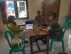 Sinergitas TNI-Polri di Cikijing Melaksanakan Dialogis Dengan Warga, Beri Pesan Kamtibmas