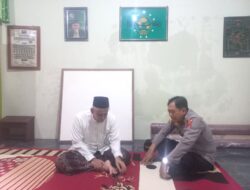 Patepang Sono Sareng Ulama, Kapolsek Jatitujuh Silaturahmi Dengan Ketua MUI