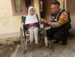 Wujud Polisi Ada Dimana – mana, Bhabinkamtibmas Bripka Roy Ronal Sambangi Ririn Putri