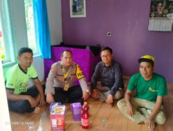 Sosialisasikan Program Polisi RW, Panit Binmas Kembali Blusukan Menyambangi Ketua RW.
