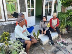Polisi Blusukan, Jalin Silaturrahmi Polwan Bhabinkamtibmas Sambang Ke Warganya