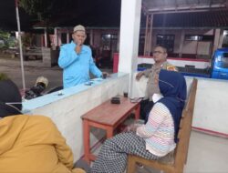 Polisi Blusukan, Bhabinkamtibmas Polsek Sukahaji Temui Warganya