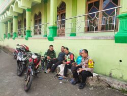 Panit Binmas Polsek Cikijing Laksanakan Blusukan Kepada Tukang Ojek Pangkalan, Sampaikan Himbauan Kamtibmas.