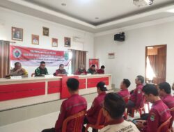 Panit Binmas Polsek Cikijing Hadiri Giat Monitoring Dan Evaluasi Tahap l Tingkat Desa