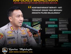 Kapolres Majalengka : “Agar Masyarakat Berhati – Hati Terhadap Oknum Yang Mengaku Anggota Polres Majalengka”