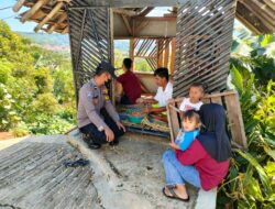 Melalui Program Ngobrol Mas, Bripda Fredy Jalin Komunikasi Terkait Kamtibmas