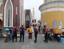 Beri Rasa Aman, Polres Majalengka Lakukan Pengamanan Tabligh Akbar di Mesjid Agung Al – Imam
