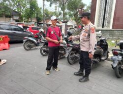 Ini Imbauan Polisi di Majalengka Disaat Hampiri Petugas Parkir