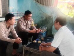 Polisi Blusukan, Bhabinkamtibmas Polsek Leuwimunding Sapa Warga Binaannya