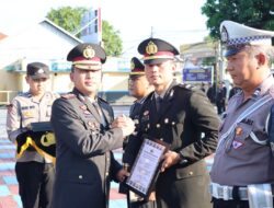 Berdedikasi di Operasi Ketupat, Kapolres Majalengka Beri Penghargaan Personil