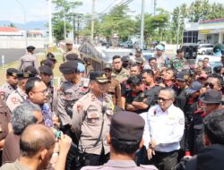Polres Majalengka Laksanakan Pengamanan Unjuk Rasa LSM Penjara