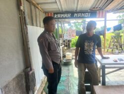 Tingkatkan Kedekatan Dengan Warganya, Bhabinkamtibmas Polsek Panyingkiran Sambangi Warga Binaan.