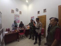 Kapolsek Jatiwangi Bersama Unsur Muspika Monitoring Kesiapan Pilkades