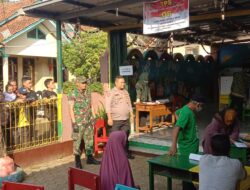 Sinergitas TNI-Polri di Cikijing Laksanakan Pam Pilkades, Himbau Warga Agar Tetap Aman Dan Tertib.