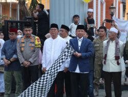 Kapolres Majalengka Hadiri Acara Pelepasan Calon Jemaah Haji Kabupaten Majalengka 1444 H