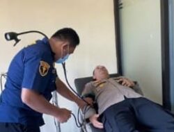 Sidokkes Polres Majalengka Cek Kesehatan Personil