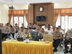 Polres Majalengka Hadiri Arahan Irwasum Polri Melalui Virtual