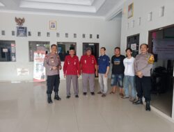 Kapolsek Kadipaten Cek Keamanan Kotak Dan Surat Suara Pasca Pilkades Serentak Tahun 2023 Kecamatan Kadipaten