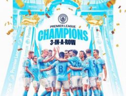 Selamat! Manchester City Pastikan Juara Premier League 2022/2023
