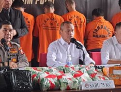 Polisi Ungkap Penyelundupan Sabu Modus Dilarutkan ke Kain Gorden