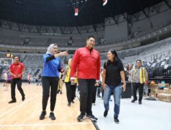 Tinjau Indoor Multifunction Stadium untuk FIBA World Cup 2023, Menpora Dito: Keren dan Sudah Standar Dunia
