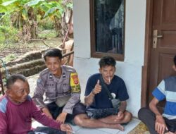 Tak Bosan Bhabinkamtibmas Polsek Kartajati Sambangi Warga Binaan, Ajak Warga Saling Menjaga Kamtibmas Didesa Binaanya