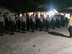 PS. Panit Binmas 2 Polsek Kadipaten Gelar Apel Malam Siswa Latja Diktukba Polri Gel 1 Tahum 2023