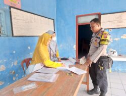 Bhabinkamtibmas Polsek Sukahaji Sambang Blusukan di Desa Binaan