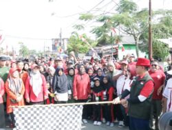 Peringati Hari Jadi Majalengka ke 533, Polisi di Majalengka Lakukan Pengamanan Jalan Santai