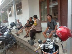 Polisi Blusukan, Bhabinkamtibmas Polsek Palasah Sambangi Warganya