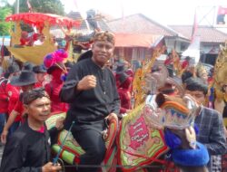 Kapolsek Cikijing Bersama Muspika Kecamatan Cikijing Menghadiri Kirab Budaya Kabupaten Majalengka Dalam Rangka Hari Jadi Majalengka Ke-533.