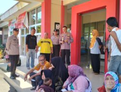 Kapolsek Kadipaten Bersama Forkopimkap Monitoring Penyaluran BLT