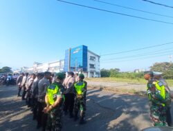 Apel Kesiapan Pengamanan Peringatan Hari Buruh Nasional Tahun 2023 dan Mimbar Akbar Area Jatiwangi