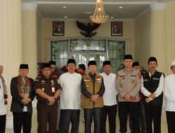 Mewakili Kapolres, Wakapolres Majalengka Hadiri Pelepasan Calon Jemaah Haji Asal Kabupaten Majalengka
