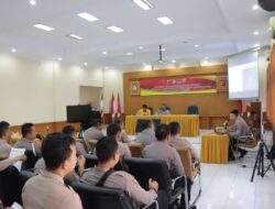 Sat Binmas Polres Majalengka Berikan Pelatihan Input Data Polisi RW Kepada Operator Tingkat Polsek