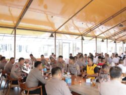 Kapolres Majalengka Ajak Makan Siang Bersama Siswa Akpol dan Siswa Diktukba