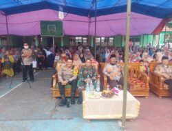 Kapolsek Sukahaji Hadiri Acara Perpisahan Siswa Madrasah Tsanawiyah Negeri 14 Majalengka Berikan Himbauan Hindari Berandalan Bermotor